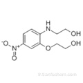 N, O-Di (2-hydroxyéthyl) -2-amino-5-nitrophénol CAS 59820-43-8